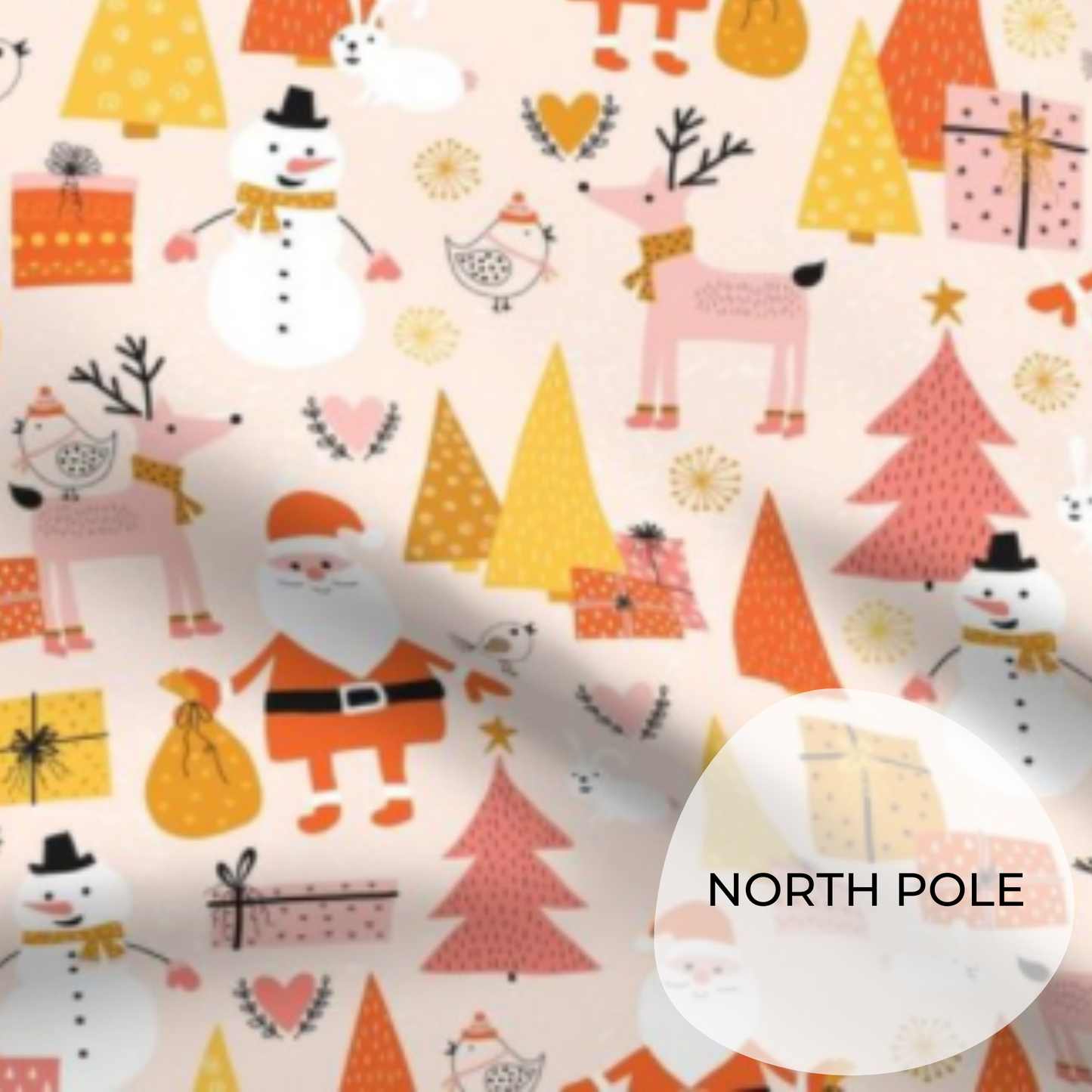 NORTH POLE | PERSONALISED | SANTA SACK