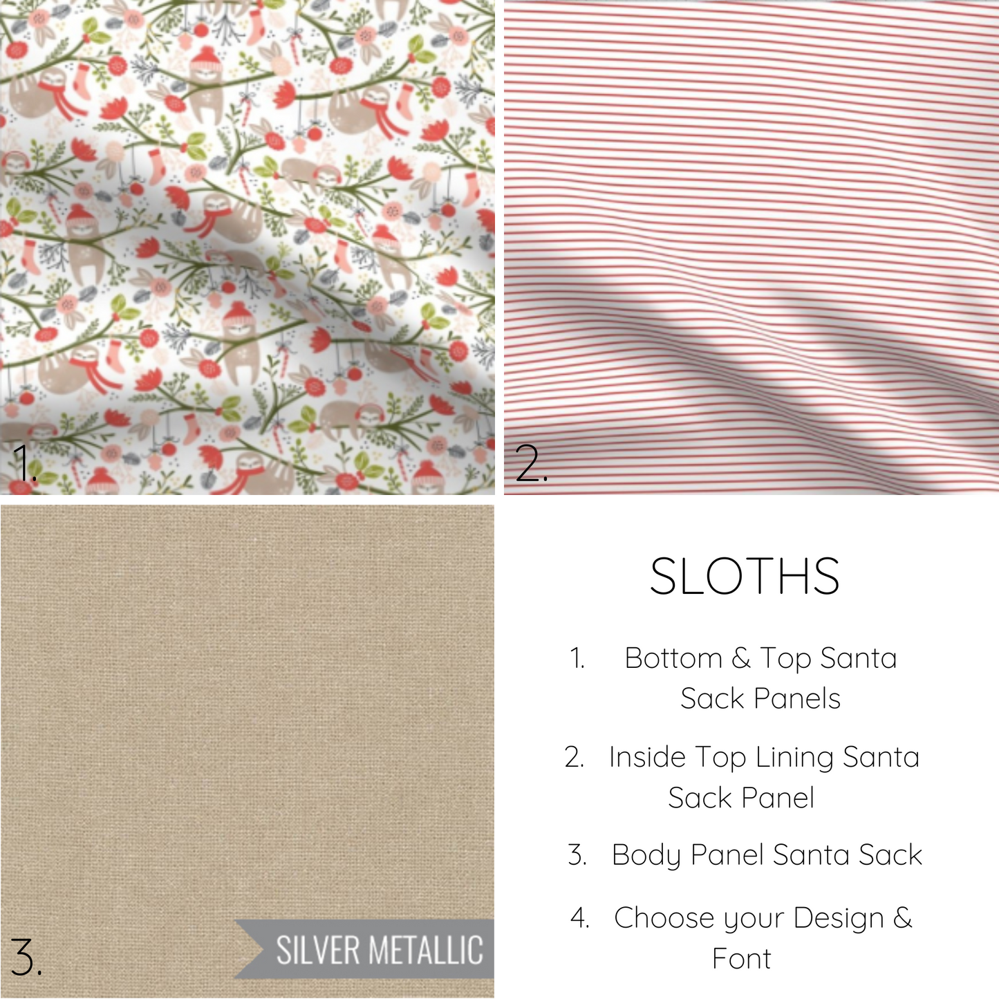 MERRY + BRIGHT | SANTA SACKS