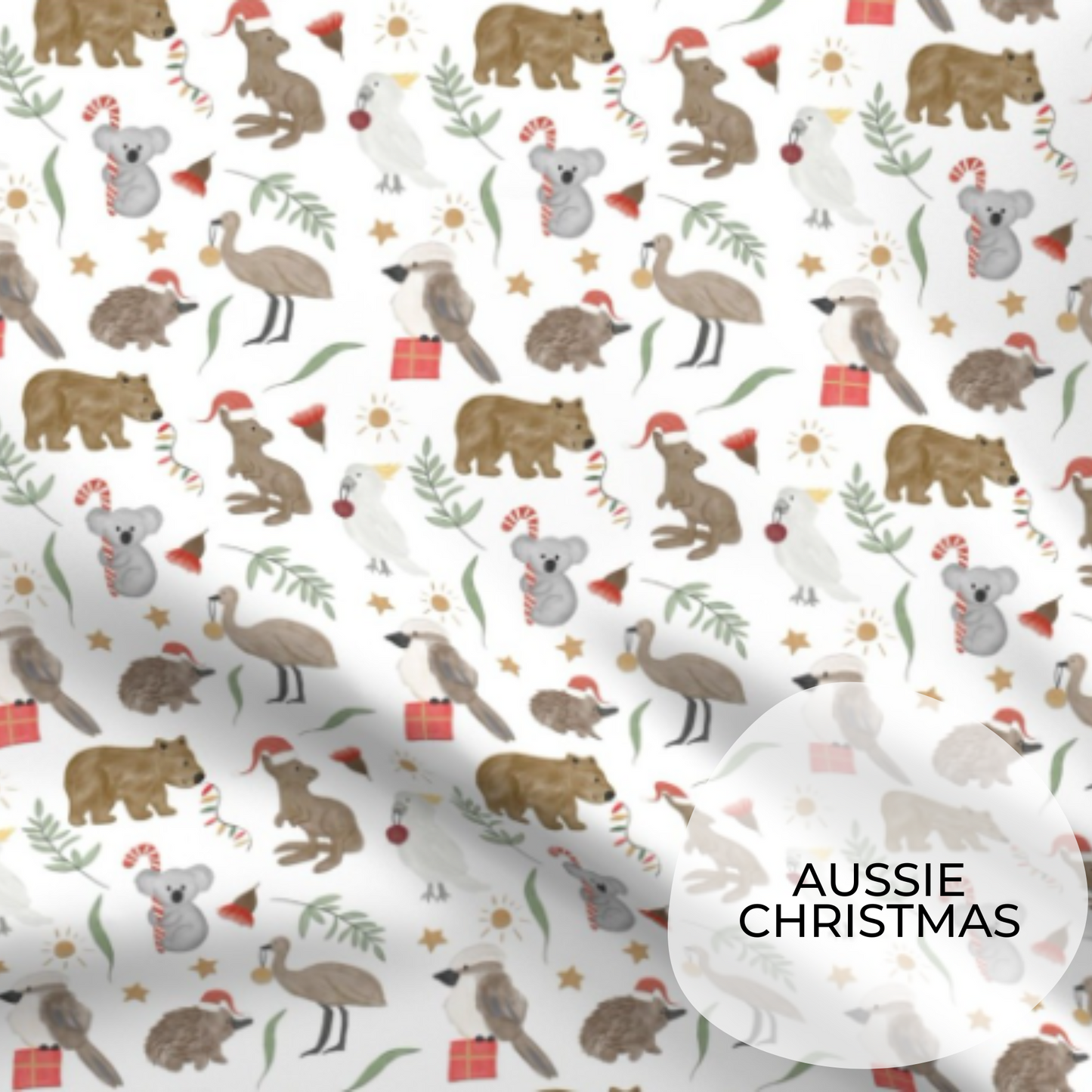 AUSSIE CHRISTMAS | PERSONALISED | SANTA SACK