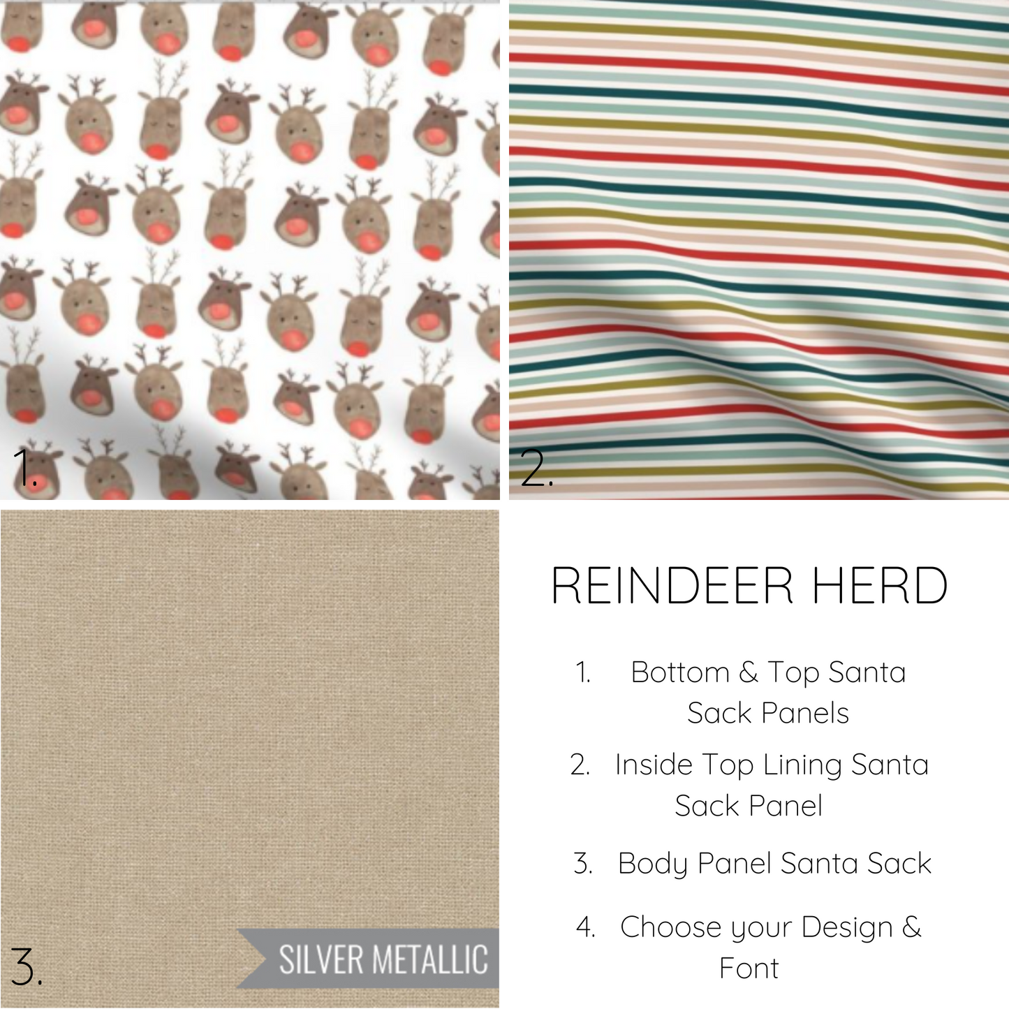 MERRY + BRIGHT | SANTA SACKS