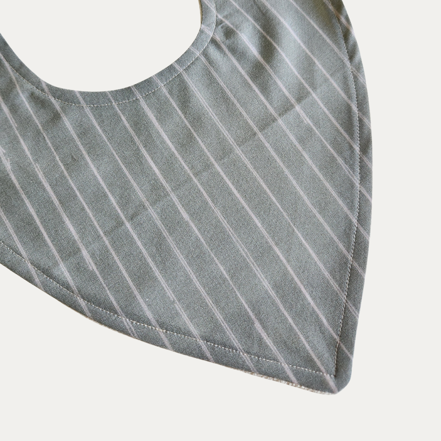 SAGE FREEHAND STRIPES | DRIBBLE BIB