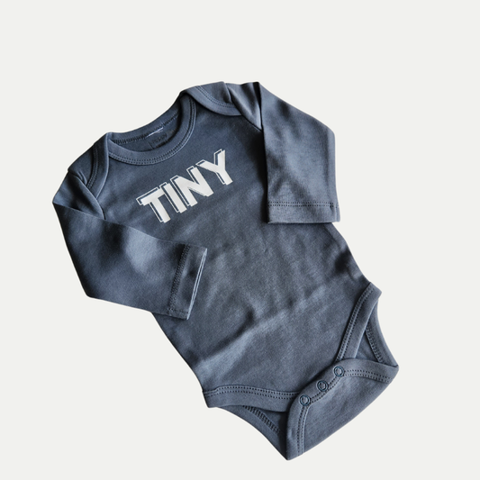 ORGANIC ONESIE | TINY | NAVY