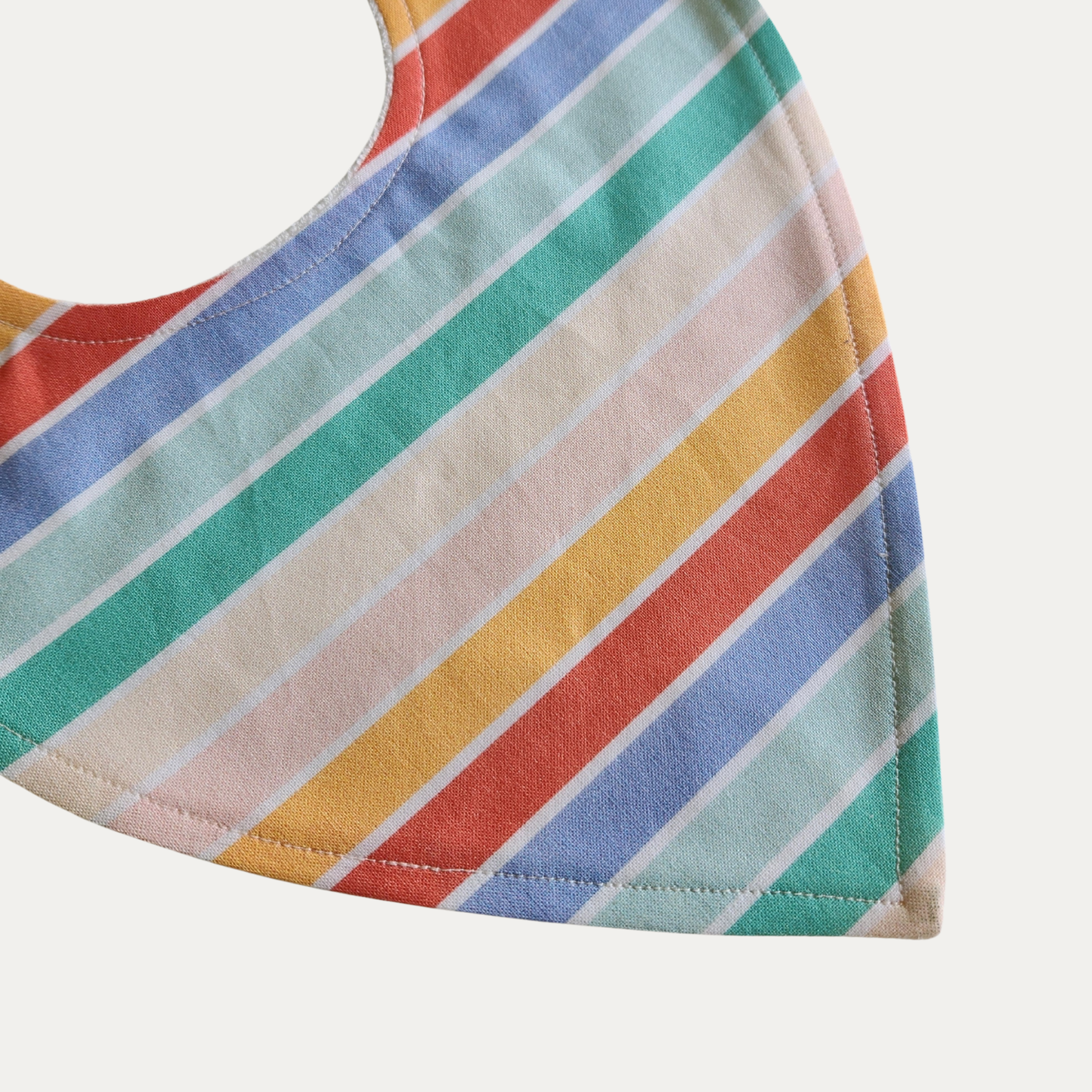 RAINBOW STRIPE | DRIBBLE BIB