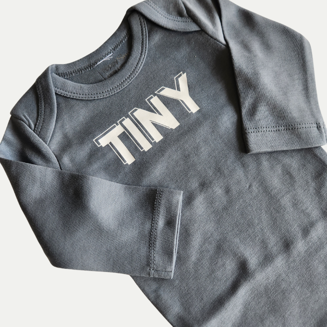 ORGANIC ONESIE | TINY | NAVY