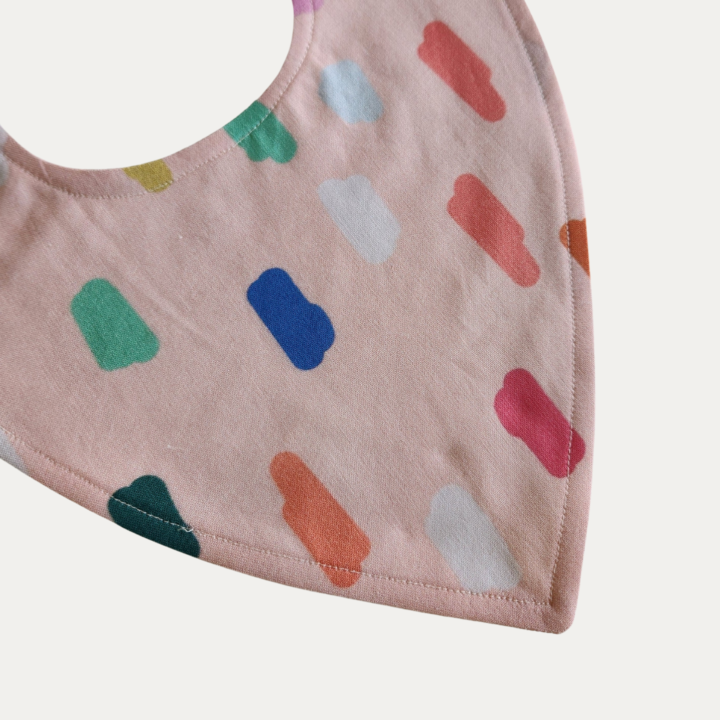 PINK PAINT STROKES | DRIBBLE BIB