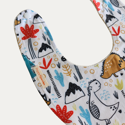 FUNNY DINO | DRIBBLE BIB