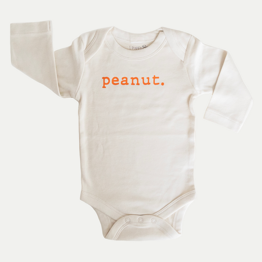 ORGANIC ONESIE | PEANUT | NATURAL