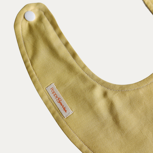 YELLOW GOLD | DRIBBLE BIB | SIMPLY SOLIDS