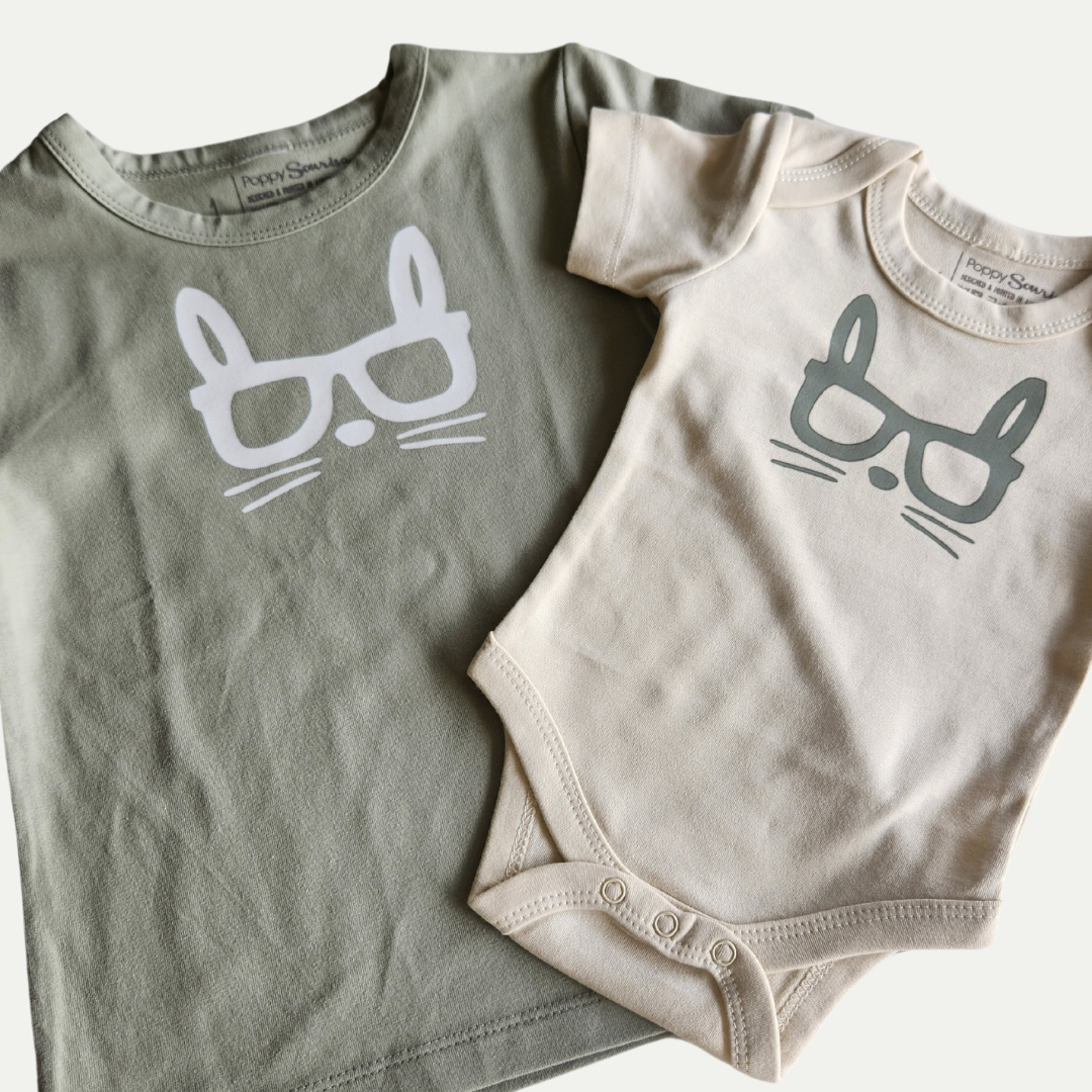 ORGANIC ONESIE | BUNNY | NATURAL