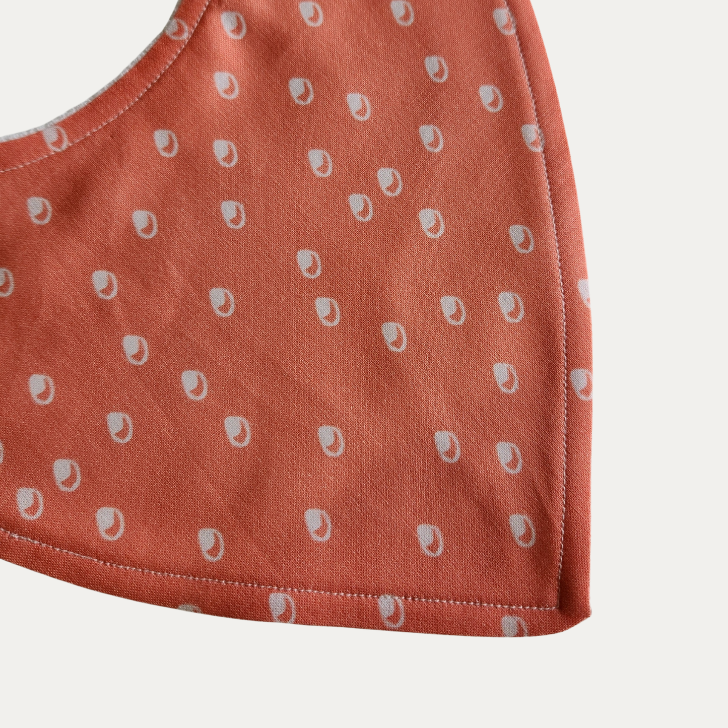 TANGERINE BUBBLES | DRIBBLE BIB