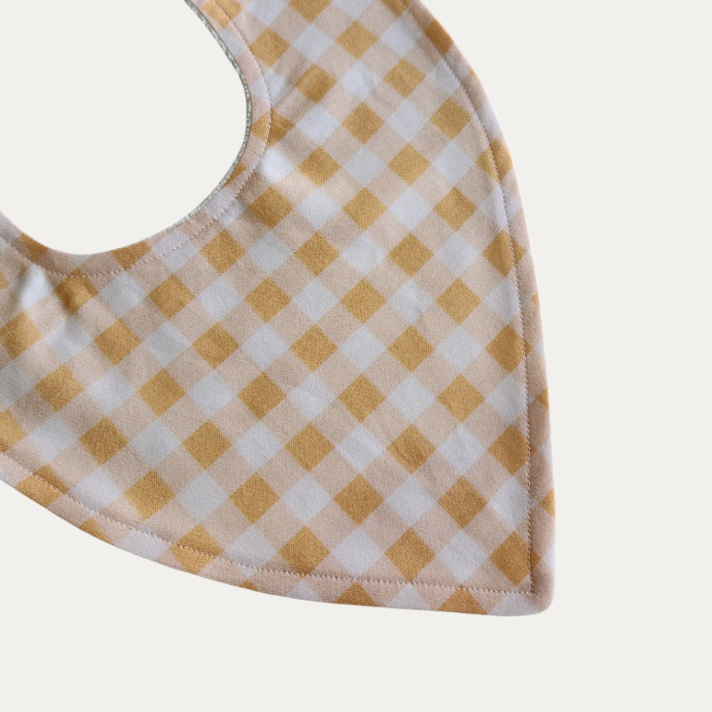HONEY GINGHAM | DRIBBLE BIB