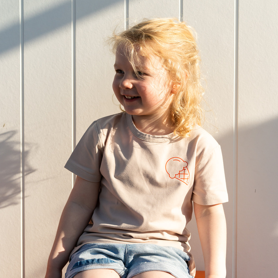 ICE CREAM TASTER | NATURAL | KIDS TEE