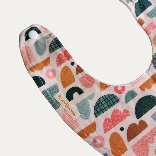 PUZZLE SHAPES | DRIBBLE BIB