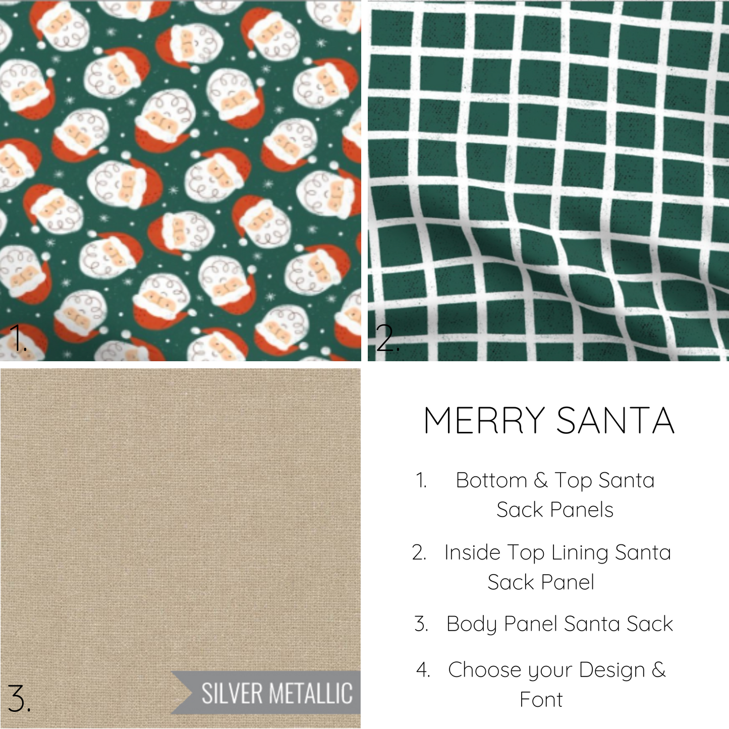 MERRY + BRIGHT | SANTA SACKS