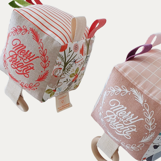 SLOTHS | MERRY & BRIGHT | CHRISTMAS SENSORY CUBE