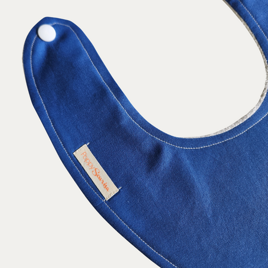 COLBAT BLUE | DRIBBLE BIB | SIMPLY SOLIDS