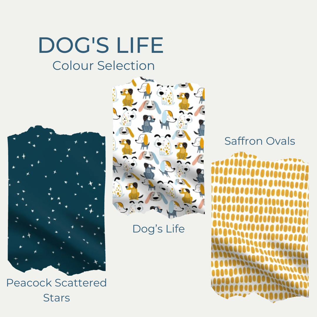 DRIBBLE BIB BUNDLE | DOG'S LIFE | PACK OF 3