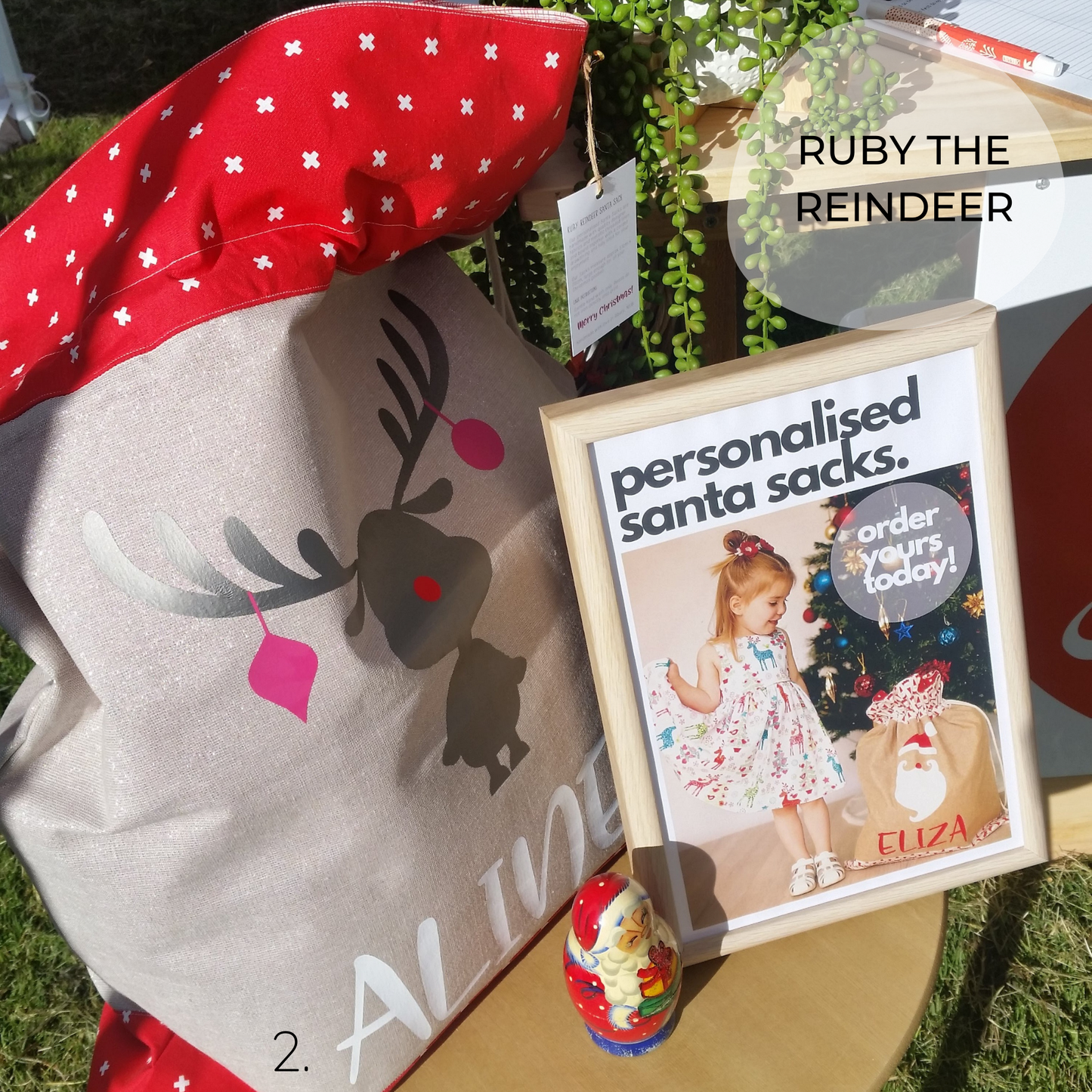 AUSSIE CHRISTMAS | PERSONALISED | SANTA SACK