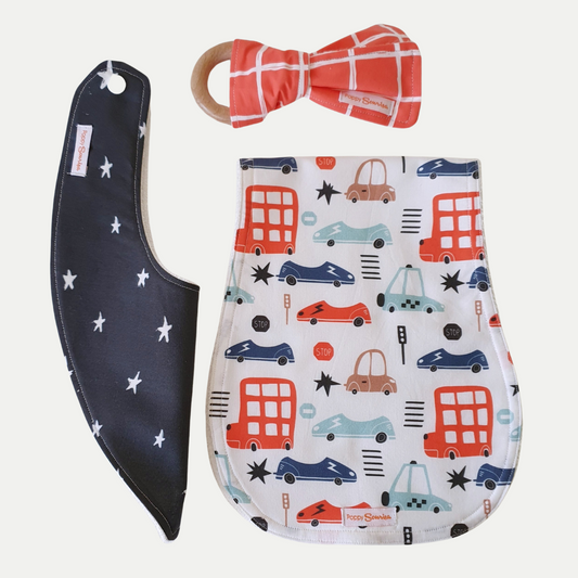 MIDNIGHT STAR SPOT | DRIBBLE BIB