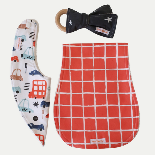 CITY CARS | DRIBBLE BIB