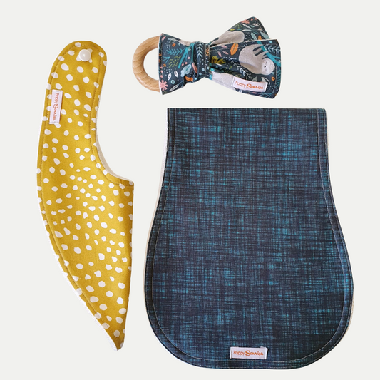 MARIGOLD SCALLOPS | DRIBBLE BIB