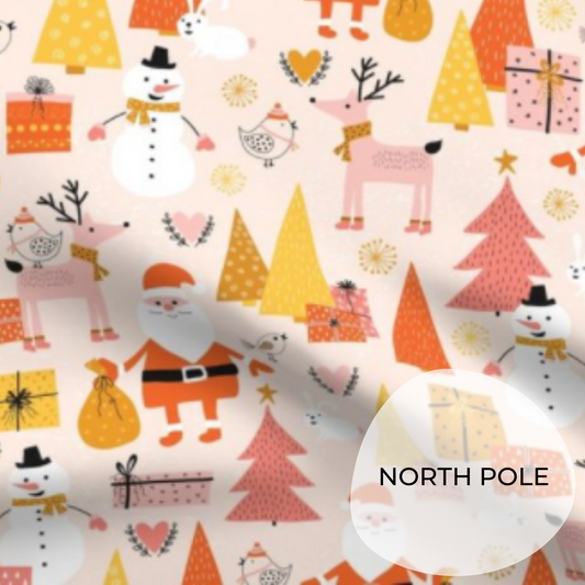 NORTH POLE | PERSONALISED | SANTA SACK