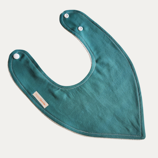 EMERALD | DRIBBLE BIB | SIMPLY SOLIDS