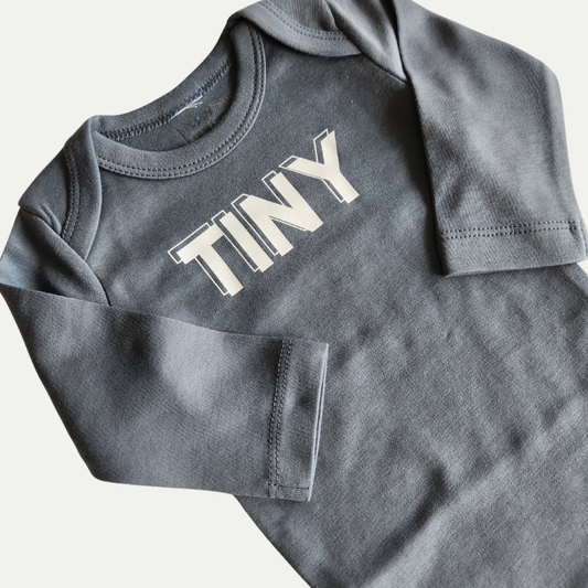 ORGANIC ONESIE | TINY | NAVY