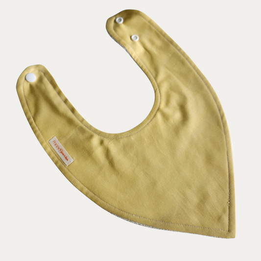 YELLOW GOLD | DRIBBLE BIB | SIMPLY SOLIDS