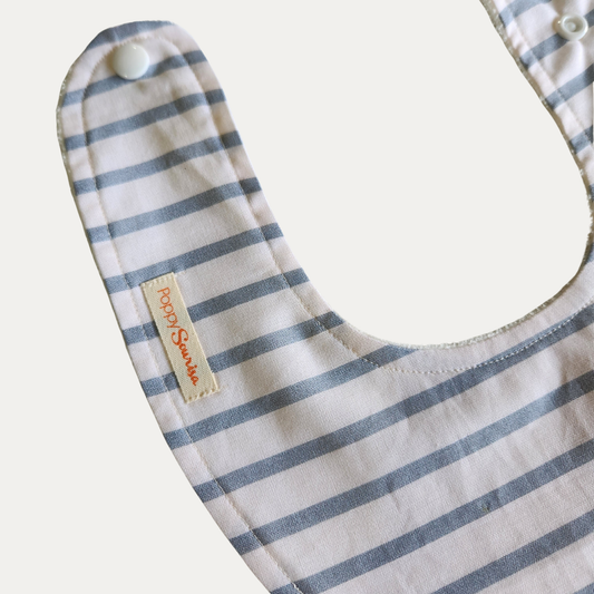DRIBBLE BIB | EMBER STRIPES