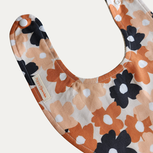 DRIBBLE BIB | FALL FLORAL