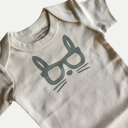 ORGANIC ONESIE | BUNNY | NATURAL