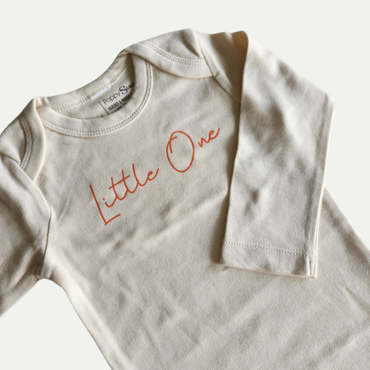 ORGANIC ONESIE | LITTLE ONE | NATURAL