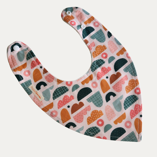 DRIBBLE BIB | PUZZLE SHAPES