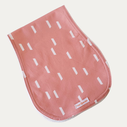 CORAL STROKES | BURP CLOTH | BURPIE