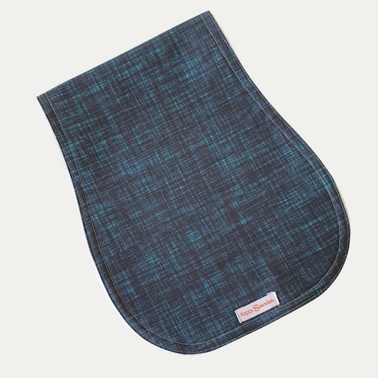 TEAL LINEN | BURP CLOTH | BURPIE