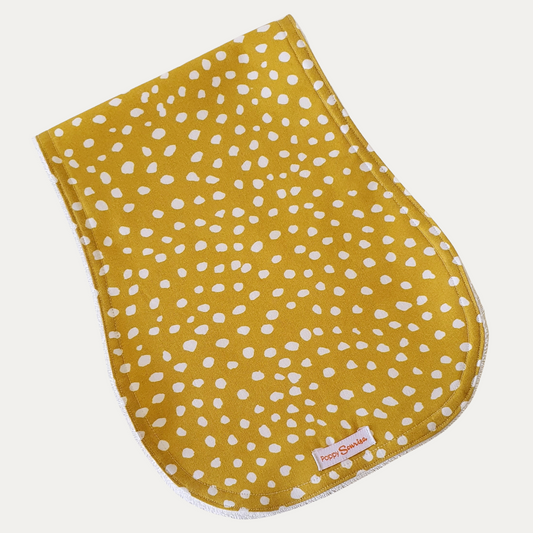 MARIGOLD SCALLOPS | BURP CLOTH | BURPIE