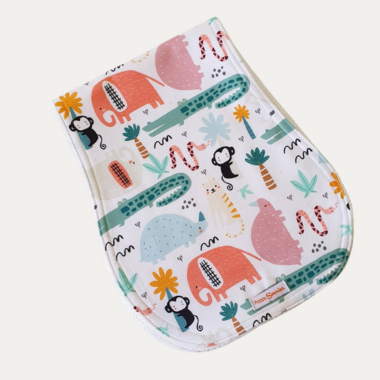 ON SAFARI | BURP CLOTH| BURPIE