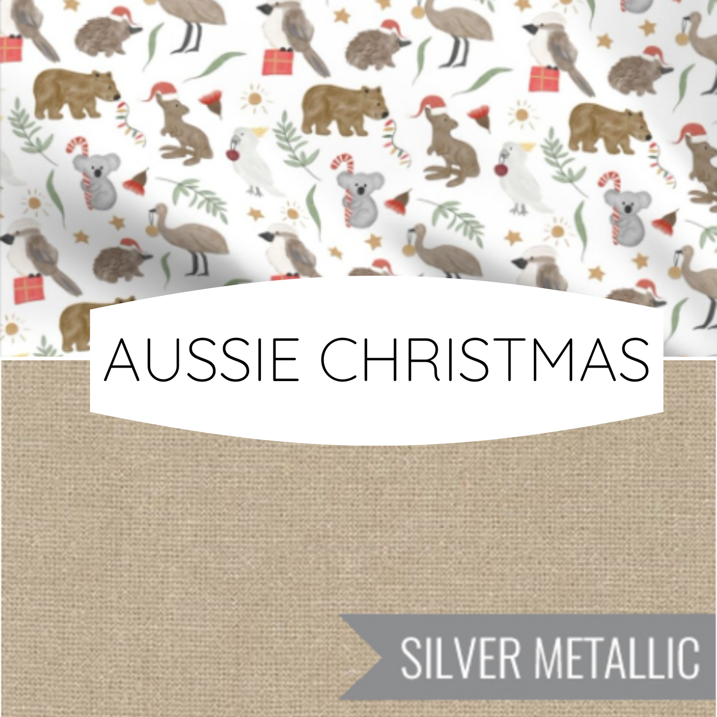 AUSSIE CHRISTMAS | PERSONALISED| CHRISTMAS STOCKING