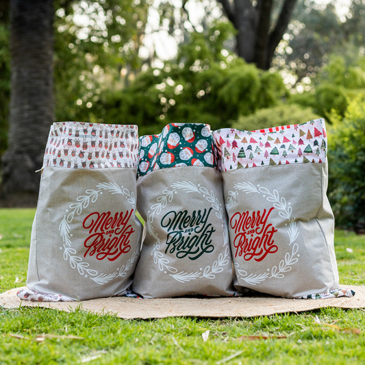 MERRY + BRIGHT | SANTA SACKS