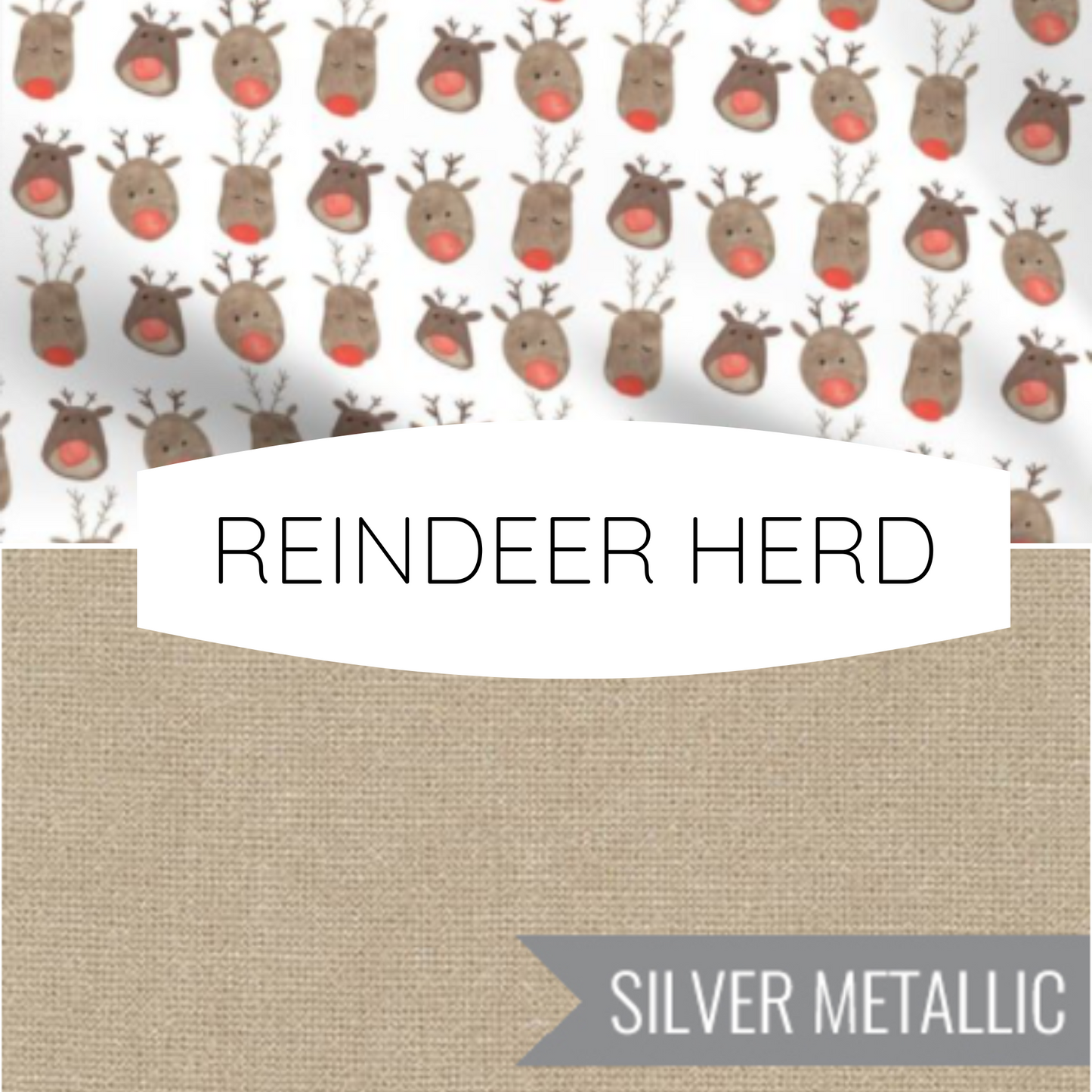 REINDEER HERD | PERSONALISED | CHRISTMAS STOCKING