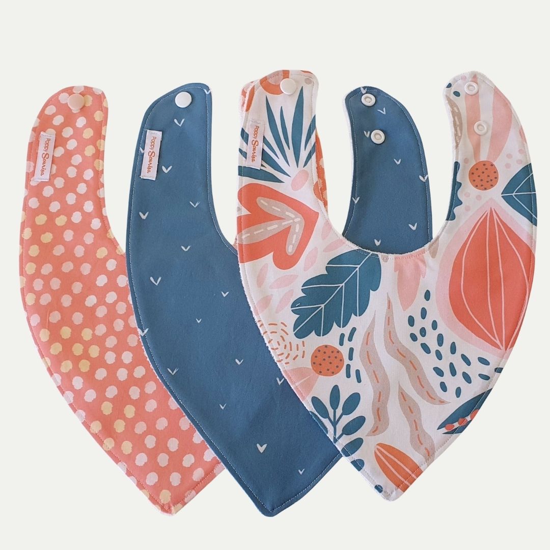 DRIBBLE BIB BUNDLE | MILLY | PACK OF 3