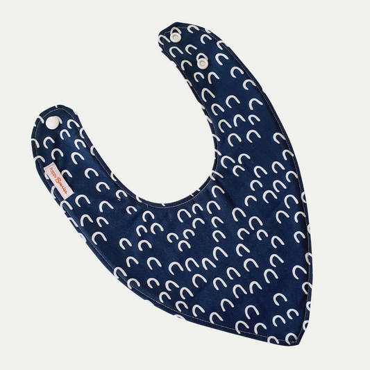 NAVY HILLS | DRIBBLE BIB