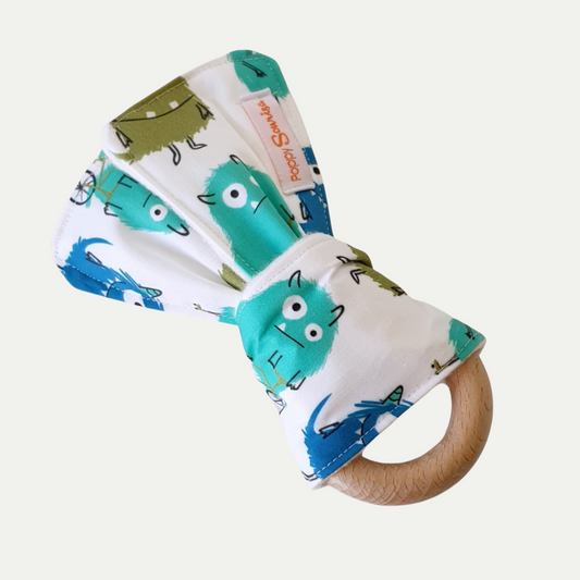 LITTLE MONSTERS | SENSORY RATTLE