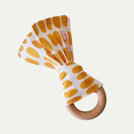 SAFFRON OVALS | SENSORY RATTLE